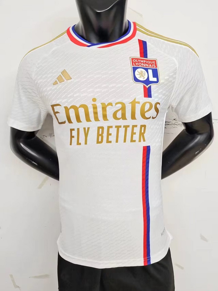 AAA Quality Lyon 23/24 Home Soccer Jersey(Player)